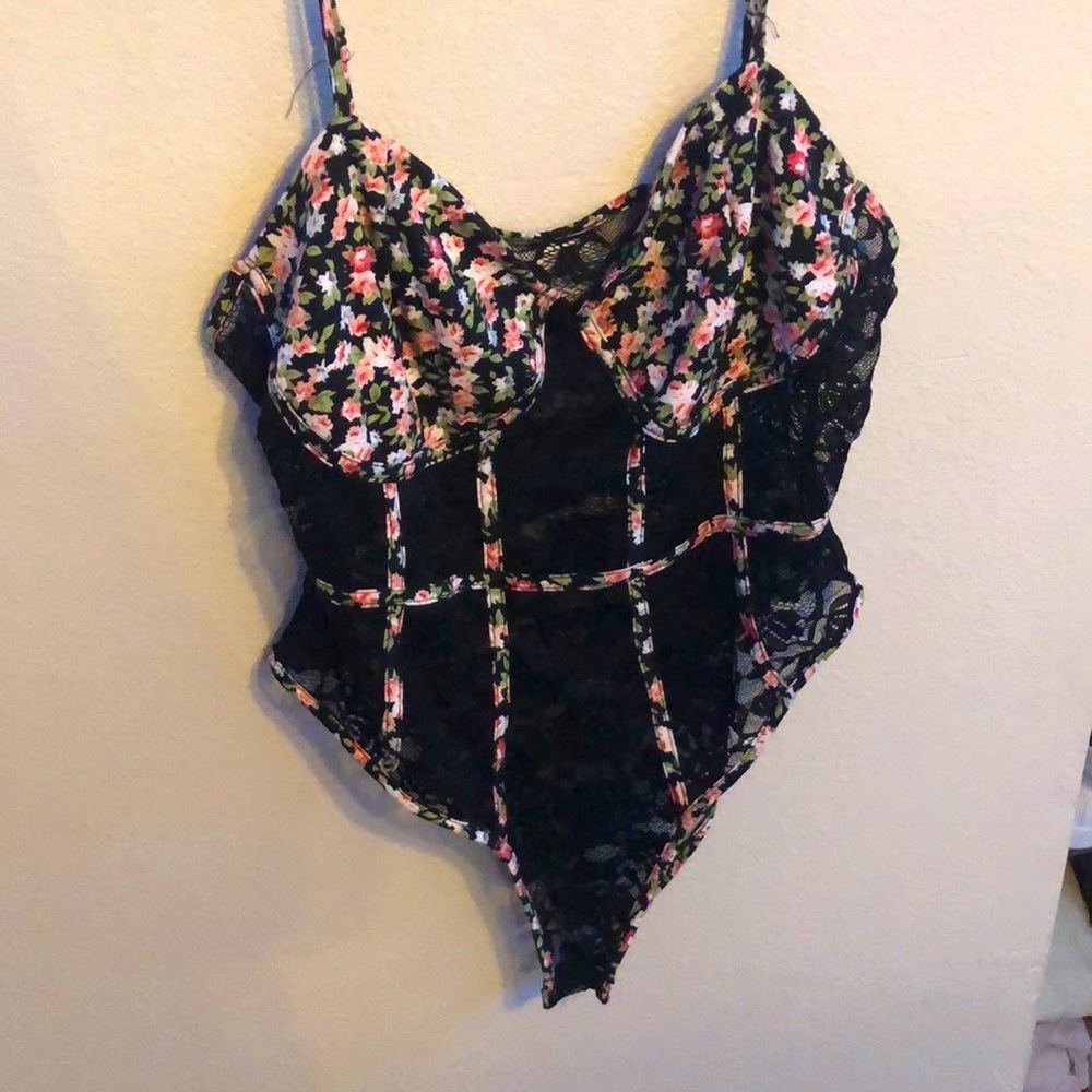 Lacy body suit